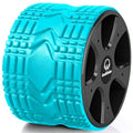 Back Roller, Back Wheel Targeted Back Pain Relief, Yoga Wheel Muscle Massage, Foam Roller for Trigger Point Therapy Physical, Stretching & Exercise, 880lbs Capacity, 10 Inch (Acid Blue+Grey) - color: Acid Blue+grey