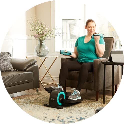 Cubii Comfii - Two 2lb Soft Dumbbell Set Hand Weights Set For Walking and Low Impact Workouts for Women, Men and Seniors