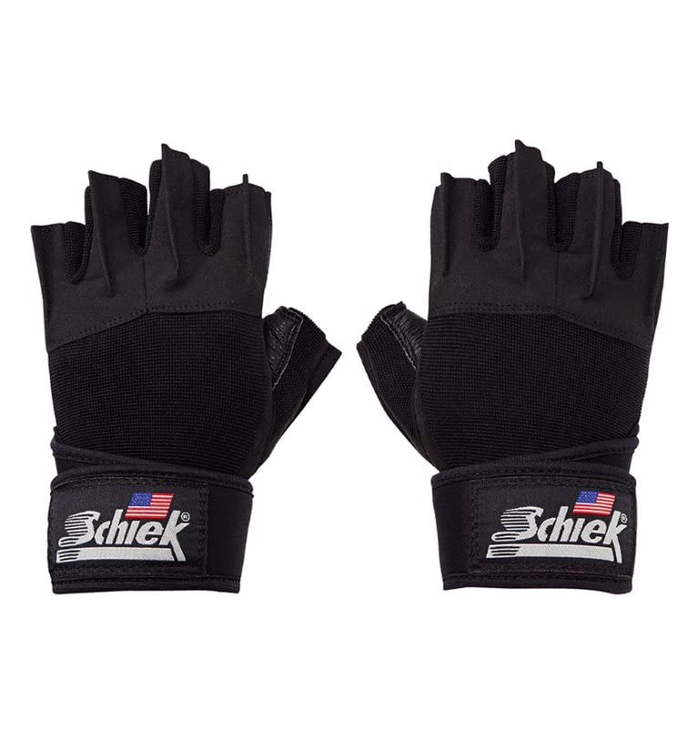 Schiek Sports 540 Platinum Lifting Gloves - Weightlifting Gloves with Wrist Wrap Support for Gym Workouts - size: 3X-Large