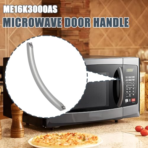ME16K3000AS Compatible with Samsung Microwave Door Handle, Replace for Samsung DE94-02409c, SMH1611SE, Microwave Oven Replacement Parts - style: ME16K3000AS