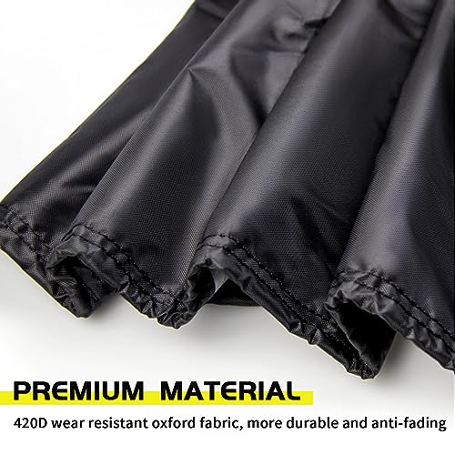 Home Gym Cover for Marcy Multi Gym Set/ Outdoor Workout Equipment | 41.3x68.9x72.8,Waterproof Dustproof Heavy Duty Oxford Fabric,for Weight Machine/Large Gymnastics Bar/Total Gym - color: black, size: 41.3" x 68.9" x 72.8"