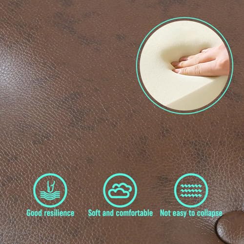 Adjustable Height Piano Stool Bench PU Leather Cushion Wooden Keyboard Seat with Music Storage (Wood) - color: Wood