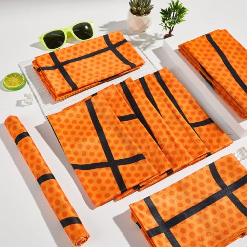 30Pcs Basketball Cooling Towels for Neck and Face 40 x 12 Inch Basketball Sports Team Gift Workout Ice Towel for Gym Sweat Microfiber Breathable Chilly Bulk Neck Wraps for Athletes Camping Travel Yoga - style: Basketball