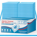 BIGGMED Tear-Resistant Incontinence Bed Pads 40'' x 36'' (50 Count ) with 130 Gram Heavy Duty Disposable Underpads Chucks Pads for Adults, Kids & Elderly | Protection Pads for Bed, Sofa, and Chair - size: 40"x36"- 50 Count (Tear-resistant)