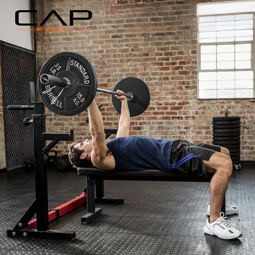 CAP Barbell 2-Inch Olympic Weight Plate | Multiple Options - size: 45 lb - Single, style: Classic - Black