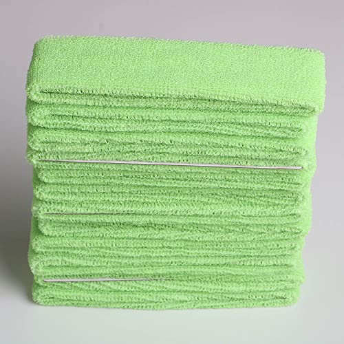 Cotton Sweatband Headbands,Pack of 12,Elastic Stretchy Sport Terry Cloth Sweat Bands,Yoga Workout Fitness Exercise Basketball Headband - color: 12pcs x apple green cotton sweatband headbands