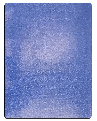 Rhino Mat Rhino-Hide Fitness Equipment Mat - 0.095” Thick PVC Floor Protector for Treadmill, Bike, Rowing & Elliptical - Non-Slip, floor protection, Noise-Reducing, Waterproof, DINP-Free, Made in USA - color: Blue, size: 36"×68"