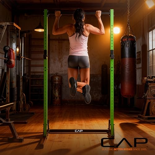 CAP Barbell Power Racks and Attachments - style: FM-905Q Carbon