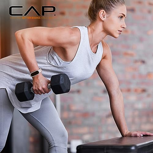 CAP Barbell Coated Dumbbell Set | 100lbs and 150lbs | Multiple Options
