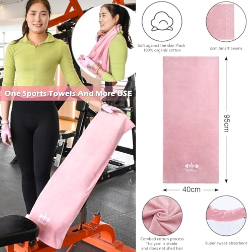 ATENTO 10Pcs Barbell Pad Set with Weight Lifting Belt, Thick Cushion Hip Thrust Pad for Bench Press, Lunges, Workout, Leg Exercise, Squat Bar Pad for Relief Pressure from Neck & Shoulder for Smith machine & Olympic Bars, with 2 Gym Ankle Straps, Hip Resis
