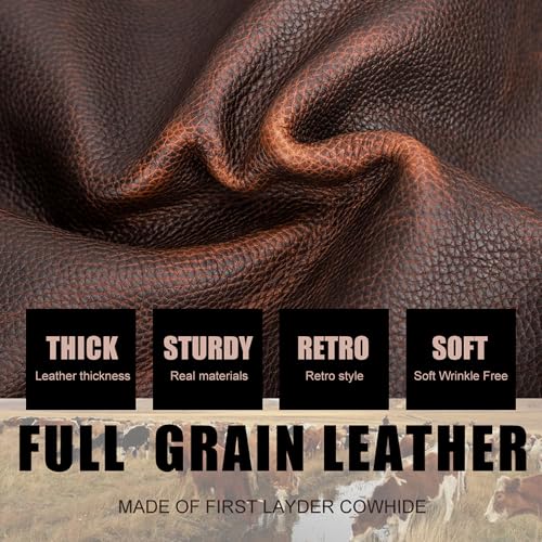 CONTACTS Full Grain Leather Watch Straps Case 6 Slot Watches Bands Travel Box with Handle Portable Watches Band Storage Organizer Bag - size: 6 Slot