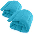 Microwavable Heating Pads Set of 2 Natural Moist Heat Pad for Back Pain, Neck and Shoulders, Nerve, Cramps, Lower Lumbar Relief - size: 2 Pieces 7x22"