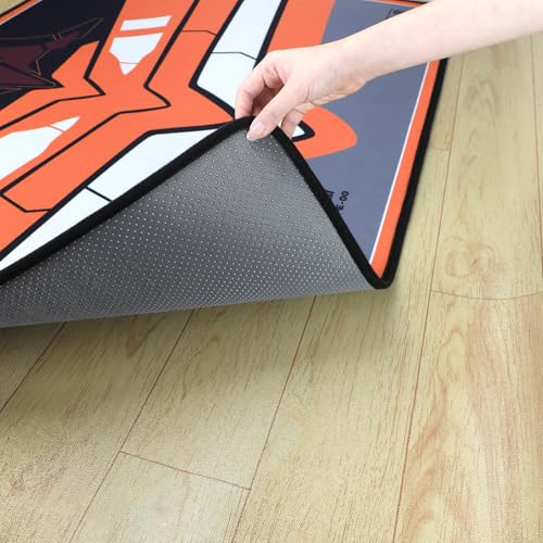 Chair Mat for Hardwood Floor - Office Chair Mat for Evangelion Unit-00 Mech Inspired Design, Anti-Slip, Easy Clean & Machine Washable (35"×47") - color: Unit-00