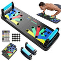 IUT Solid Push Up Board 15 in 1 Home Workout Equipment Multi-Functional Pushup Stands System Fitness Floor Chest Muscle Exercise Professional Equipment Burn Fat - color: M8