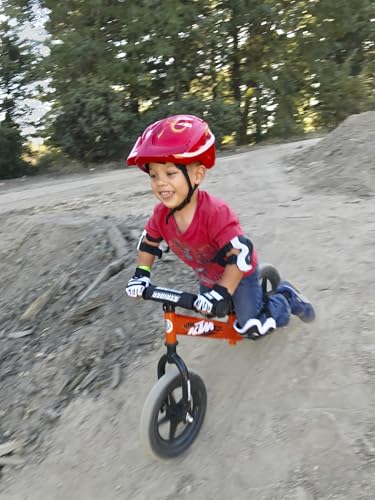 Strider Elbow & Knee Pads, Black - Easy to Attach - Durable & Washable - For Kids 18 Months to 5 Years Old | Durable Gear, Easy-to-Wash, Comfortable and Protective, Fits Kids Learning to Ride, Hard Outer Shell and Secure Straps