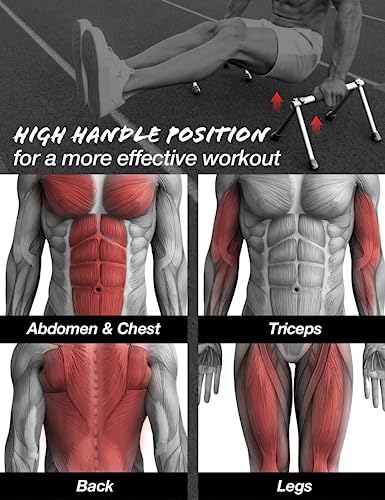 Push Up Bar – Folding Dip Bar for Home Workout, Lightweight & Portable Strength Training Equipment for Men & Women, Indoor & Outdoor Use (Hawk) - color: Hawk Blue