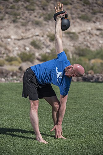 Kettlebells for Crossfit with LB and KG Markings (8kg / 17 lbs)