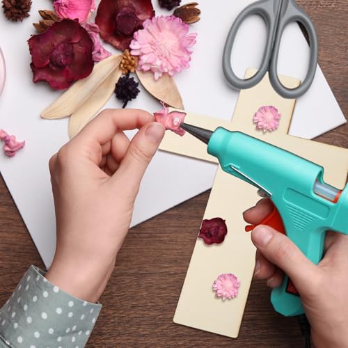 Anglechic 12 Pcs Wooden Cross Craft 12 Inch Wood Crosses for Crafts Unfinished Wood Cutouts for DIY Arts Craft Project Easter Sunday School Church Home Decoration - color: natural color