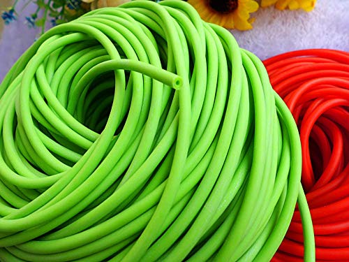 10 Meter 32FT Latex Slingshot Rubber Tube Band Hunting Catapult Elastic Bungee Tubing - color: Red
