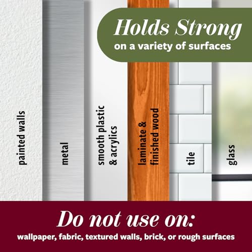 Command Mixed Hooks Pack, Radiant Pearl, 6/Pack (PRMHP-6ESF) - color: Radiant Pearl