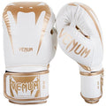Venum Giant 3.0 Boxing Gloves - Nappa Leather - color: White/Gold, size: 16 oz