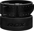 RDX IPF Compliant Powerlifting Belt 13mm and 10mm, USAPL USPA and IPL Competition Level Genuine Leather 4” Gym Belt for Heavy Weight Lifting Deadlift Squats and Strongman Strength Training, Men Women - color: 13MM BLACK, size: S
