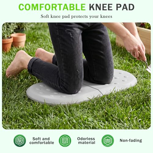 Babylush Foam Waterproof Comfortable Kneeling Pad,Grey,21×11×1.2 in | Soft Material,Anti-slip,Easy to Clean,Portable,Foldable,Gardening,Baby Bathing,Exercise,Yoga,Workout,Pilates - color: Dark Grey