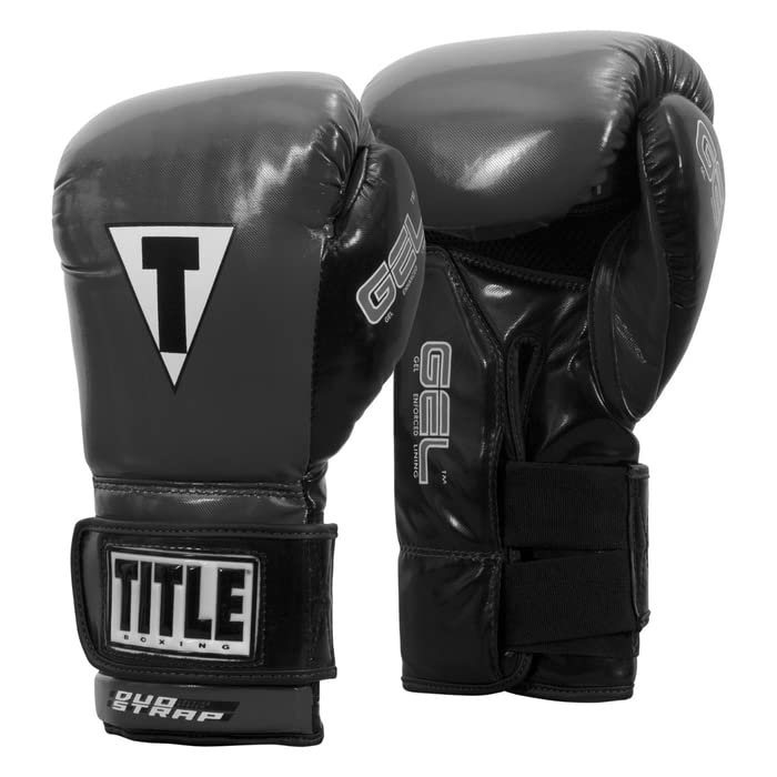 TITLE Boxing Gel Glory Super Bag Gloves 2.0 - Boxing Gloves, Punching Bag Gloves, Kickboxing Gloves, Punching Gloves, Heavy Bag Gloves, Boxing Gloves Men, Boxing Gloves Women, Boxing Equipment - color: Grey/Black, size: 16 oz