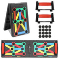 ROMIX Push Up Board for Men, Foldable Push Up Board, Multifunctional Pushup Stand, Muscle Board Rack Professional Strength Training Equipment for Man and Women at Home Gym Chest/Back/Abs Training