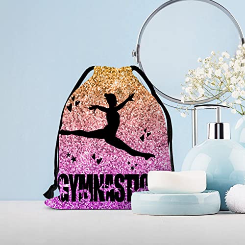 Gymnastics Drawstring Grip Bags Small Drawstring Bag Waterproof Gym Storage Pouch For Holding Gymnastics Grips - color: Gymnastics 5