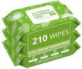 Air Jungles All Purpose Cleaning Wipes 210 Count, XL 8x10 Inch | Heavy Duty for Car Interior, Kitchen, Bathroom, Gym Equipment, Tools, Non-Toxic Safe For Multi-Surface - size: 70 Count (Pack of 3)