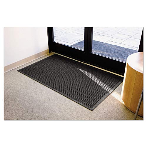 Guardian - EG030508 EcoGuard Indoor Wiper Floor Mat, Recycled Plastic and Rubber, 3' x 5', Green | Recycled Plastic and Rubber - color: Green, size: 3' x 5' (Rectangular)
