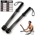 X1 Go Portable Ropeless Battle Ropes, Low-Impact HIIT Cardio Equipment | Beginner Friendly | Full Body Fat Burn | Zero Noise Cardio | Small Space Friendly | Apartment & Travel | High Elasticity - size: Pulse Black-1.3lb