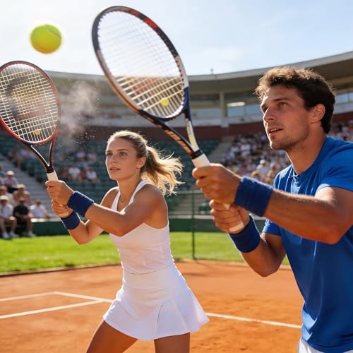 Bememo 24 Pcs Wrist Sweatbands Bulk Sports Wrist Bands for Men Women Breathable Athletic Tennis Wristbands Stretchy Absorbent Cotton Terry for Basketball, Baseball, Gym, Working Out - color: Navy Blue