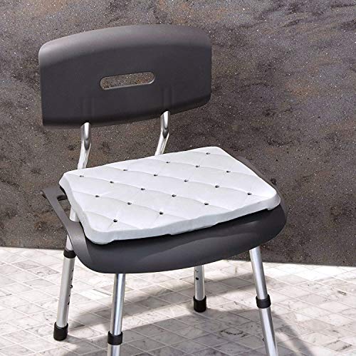 DMI Bath Seat Foam Cushion for Transfer Benches, Shower Chairs, Bath Chairs, Stadium Seats, Bathtub Cushion or Kneeling Mat, FSA HSA Eligible, Kneeling Pad, Waterproof Foam and Slip-Resistant - style: Foam Cushion (pack of 1)