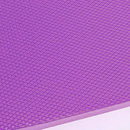 RiToEasysports Fitness Yoga Balance Mat, Balance Training Foam Pad Flat Support Soft Cushion High Exercise Yoga Mat Training Mats for Women Mats - color: Dark Rattan Purple