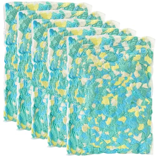Bean Bag Filler, 25lbs Shredded Memory Foam Stuffing, Filling & Refill for Bean Bag Chairs, Couch Cushions, Punching Bags, Pillows, Sofas, Dog Beds, Multi Color & Shape(Pack of 5) - color: Multi Color, size: 25 Pound (Pack of 1)