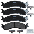 Bendix Priority1 CFM655 Semi-Metallic Front Brake Pads for Select Models Dodge B2500,B3500,Ram 2500 Van,3500 Ford E-150,E-250,E-250 Econoline,E-350 Club Wagon,Super Duty,E-450 F-250,F-250 HD,F-350 - style: CFM655