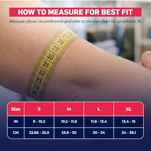 Dr. Arthritis Elbow Compression Sleeve with Adjustable Strap – Breathable Arm Support Brace for Tennis Elbow, Tendinitis, Weightlifting, Sports & Grip-Related Pain Relief for Men & Women (X-Large) - size: X-Large