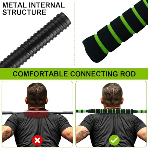 44/66/88Lb Dumbbell Sets Adjustable Weights, Free Weights Dumbbells Set for Home Gym - color: Green-Octagon, size: 66 LBS