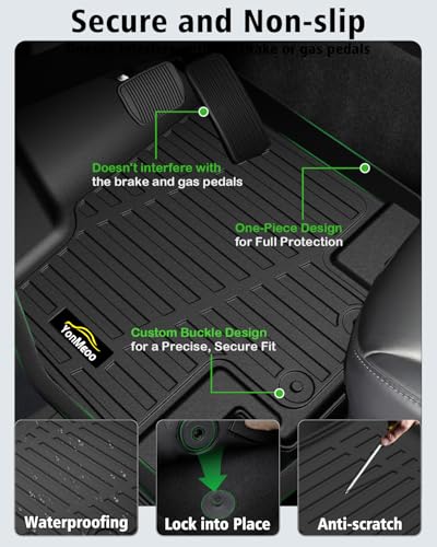 Floor Mats & Cargo Mat with Backrest Mat Custom for Nissan Pathfinder 2022-2025 2026 7&8 Seats, Door Sill Guards, All Weather TPE Full Set Floor Liners Trunk Mat for Pathfinder 2025 Accessories - size: For Nissan Pathfinder 2022-2026