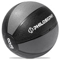 Philosophy Gym Medicine Ball - Weighted Fitness Non-Slip Ball - style: 8 LB