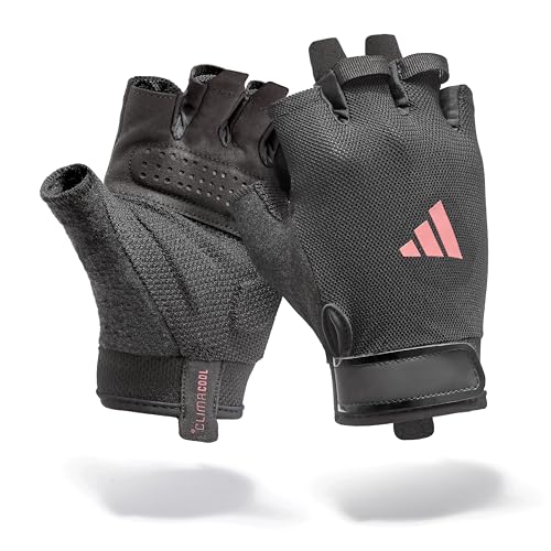 adidas Essential Training Gloves - color: Pink, size: X-Small