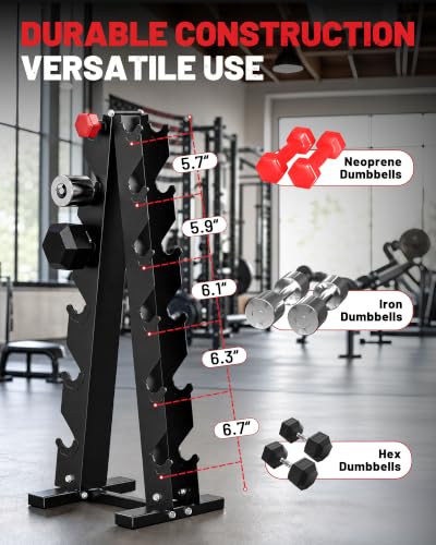 Hex Dumbbell Sets with Rack, 85-560lb Dumbbell Weight Set & Storage Rack | PAPABABE Dumbbell Set with Stand, Rubber Dumbbell Weight Set, Multiple Options Hand Weight for Strength Training - size: 330lb (10, 20, 25, 30, 35, 45lb)x2& Rack