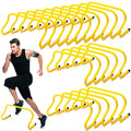 Wettarn 20 Pcs 9" Speed Training Agility Hurdles for Athletes Training Hurdles Reliable Training Hurdle Plyometric and All Purpose Hurdles Training Equipment for Soccer Basketball Football
