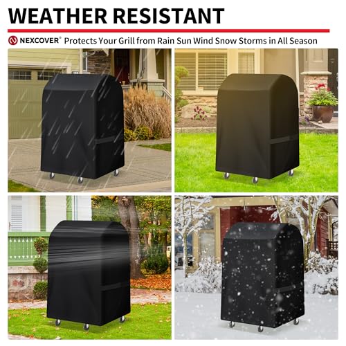 NEXCOVER Grill Cover- 30" Waterproof BBQ Grill Cover, Barbeque Cover Grill Cover for Outdoor Grill, UV Resistant Dustproof Barbecue Smoker Cover. - size: 30"
