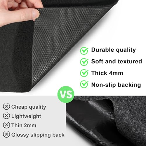 Heavy-Duty Garage Floor Mat 17' x 7'4" - Waterproof Garage Flooring for Cars & SUVs, Durable Garage Mats for Floor, Oil Spill Resistant Garage Pad, Under Car Mat, Garage Rug for Floor, Oil Change Mats - size: 7'4" x 17' (Rectangular)