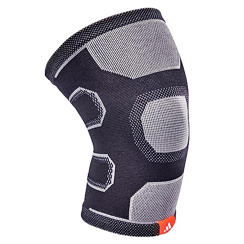 Adidas Knitted Support Sleeve, Ergonomic Compression Sleeve - size: Medium, style: Knee Support