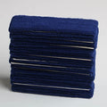 Cotton Sweatband Headbands,Pack of 12,Elastic Stretchy Sport Terry Cloth Sweat Bands,Yoga Workout Fitness Exercise Basketball Headband - color: 12pcs x blue cotton sweatband headbands