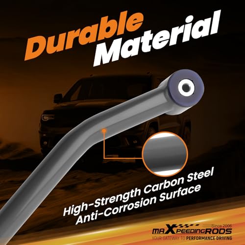 maXpeedingrods Adjustable Front Track Bar for Jeep Cherokee XJ Wrangler TJ with 1.5-4.5" Lift, Poly Bushing - size: for 1.5-4.5" Lift